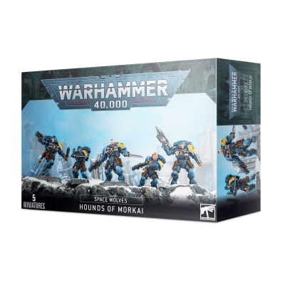 Tanie figurki Space Wolves Hounds of Morkai z Games Workshop